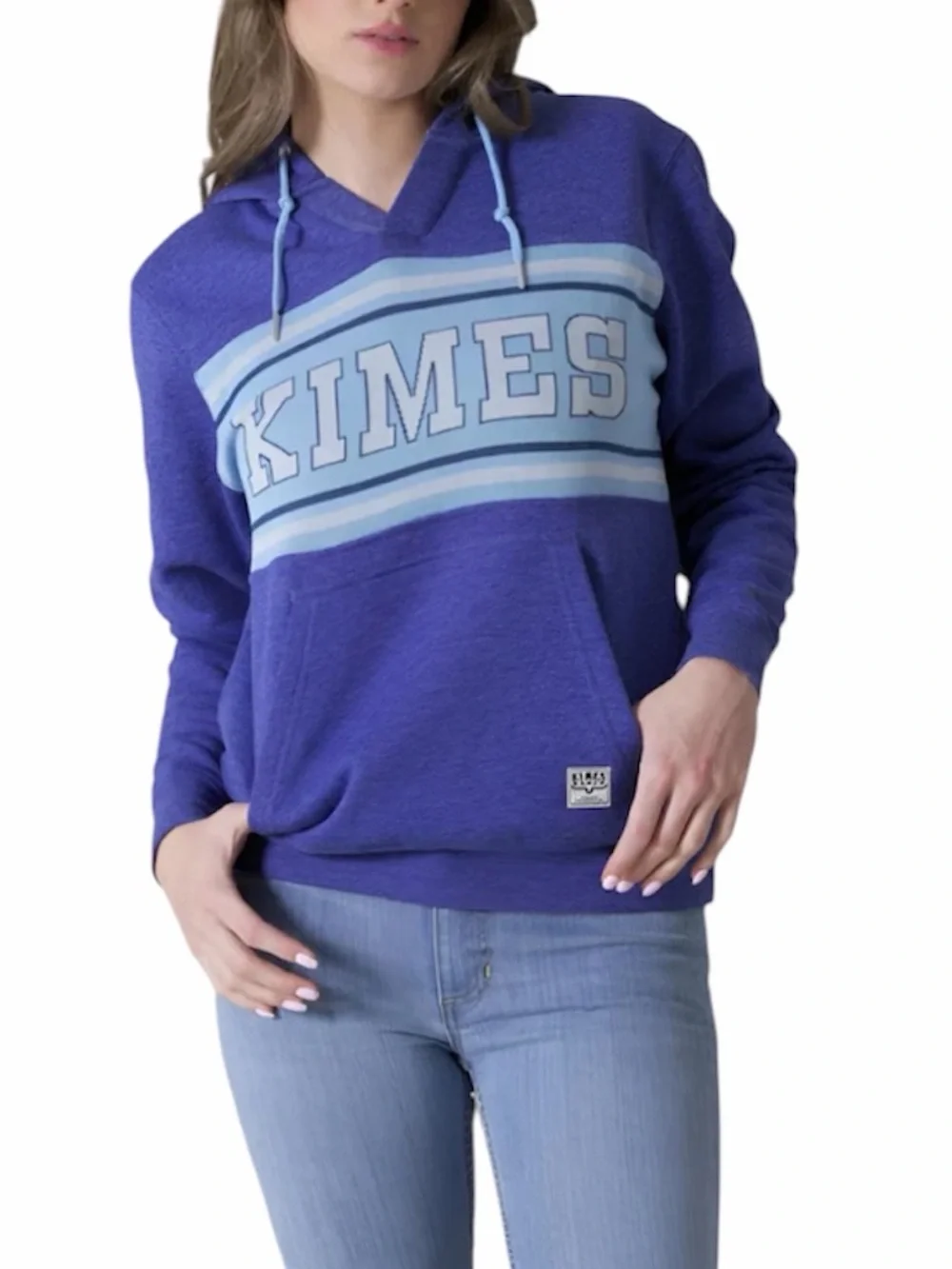 Kimes Ranch | Women’s Blue North Star Logo Hoodie Size Medium
